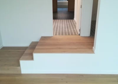 Parket plaatsen en eiken trappen (Leuven)