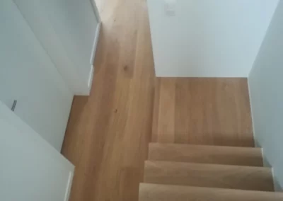 Parket plaatsen en eiken trappen (Leuven)