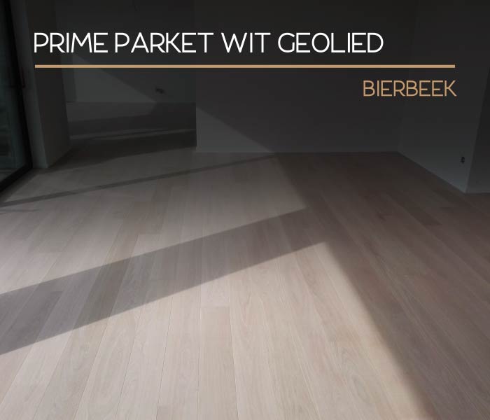 Prime parket wit geolied (Bierbeek)